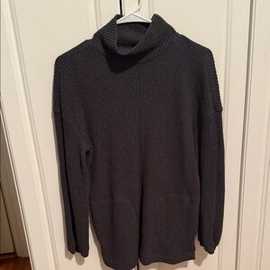 UpWest Charcoal Turtleneck Sweater